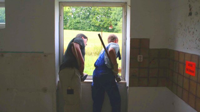 Abriss des "alten" Gerätehaus